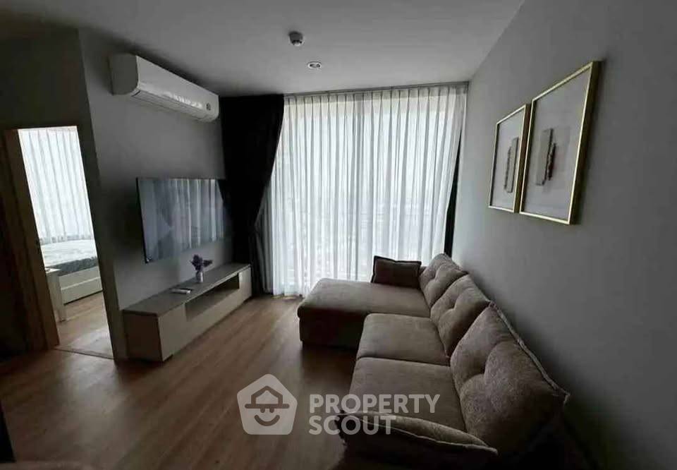 รูป ห้องมุมสูง 40 ชั้น 1 ห้องนอน 46 ตร.ม. ที่ สกายไรซ์ อเวนิว สุขุมวิท 64 ใกล้ BTS พนาวี 400 ม. (ID 3017891) - รูปที่ 1/10