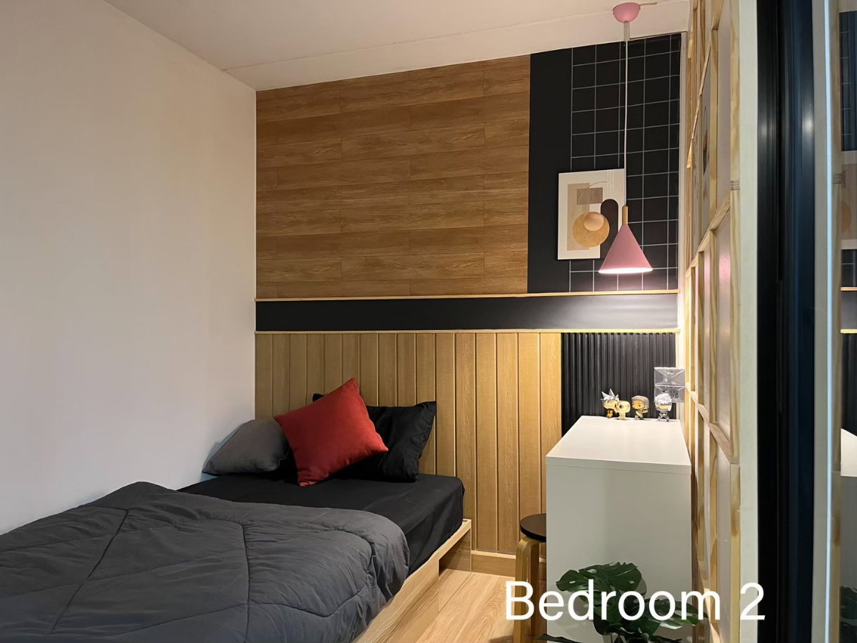 รูป ให้เช่า คอนโดป๊อบปูล่า เมืองทองธานี – แต่งสวยสไตล์ Modern Muji อบอุ่น เรียบง่าย พร้อมเข้าอยู่ทันที - รูปที่ 10/16