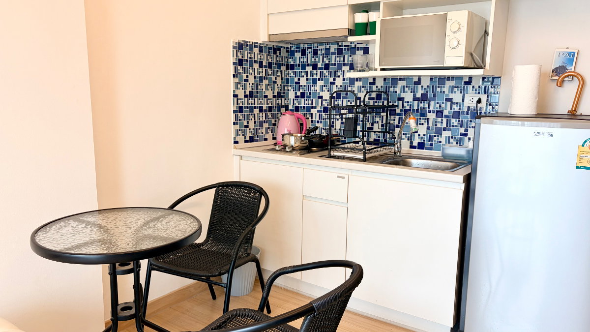 รูป ให้เช่าคอนโด Thru Thong Lor 36 ตร.ม. ชั้น 8 ใกล้ทองหล่อและ รพ.กรุงเทพ เหมาะสำหรับ Expats / Digital Nomad - รูปที่ 9/19