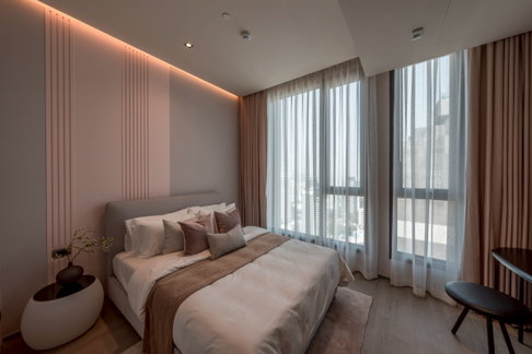 🔥For Rent Immediately🔥 Park Origin Thonglor, 32 sq.m., fully furnished, ready to move in immediately.