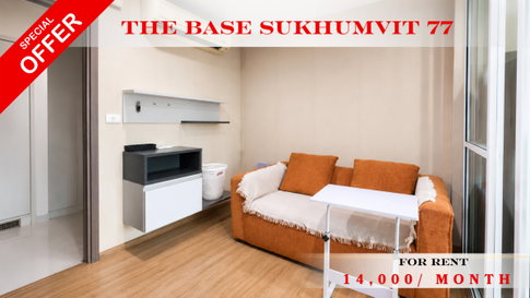 🍀🍀HOT PRICE🔥For Rent📌The Base SKV 77(Line:@rent2022) Very Good price!✨A11778