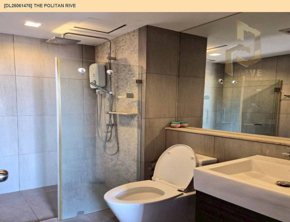 รูป DL26061476 ให้เช่าคอนโด เดอะ โพลิแทน รีฟ (The Politan Rive) ใกล้ MRT พระนั่งเกล้า พร้อมเข้าอยู่ โทรด่วน 0638692663 LineID @952jdxxk - รูปที่ 6/6