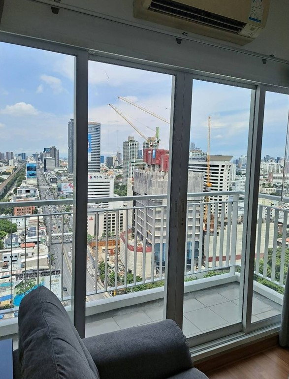 รูป คอนโดให้เช่า The Parkland Grand อโศก–เพชรบุรี ชั้น 26 วิวเมืองสวย แต่งครบ ใกล้ มศว ใกล้ MRT เพชรบุรี 500 ม. 35 ตร.ม. 1 ห้องนอน ชั้น 26 - รูปที่ 11/16