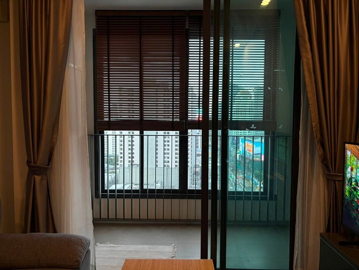 รูป **[ปล่อยเช่าด่วน] Ideo Q Siam-Ratchathewi ชั้นสูง วิวพาโนไร้ตึกบัง**  ใจกลางราชเทวี 34 ตร.ม. แต่งใหม่โทนอบอุ่น 20,000.-/เดือน** - รูปที่ 3/13