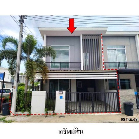รูป ZTL0610 ขายทาวน์เฮ้าส์ โครงการ พฤกษา นารา 99 ตำบล สามเรือน อำเภอ บางปะอิน จังหวัด พระนครศรีอยุธยา - รูปที่ 1/8