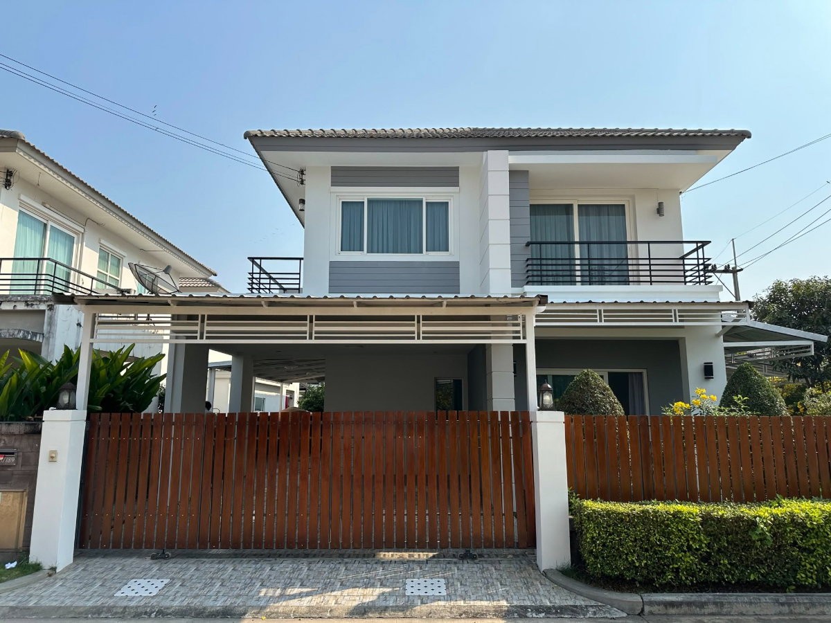 รูป ขายบ้านเดี่ยวหลังมุม เดอะ แกรนด์ พระราม 2 พร้อมเข้าอยู่ (H6915) - รูปที่ 1/20