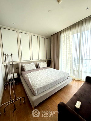 Condos for rent : 3-BR Condo At Magnolias Waterfront Residences, 55th-Floor Near BTS Saphan Taksin (ID 3041952)