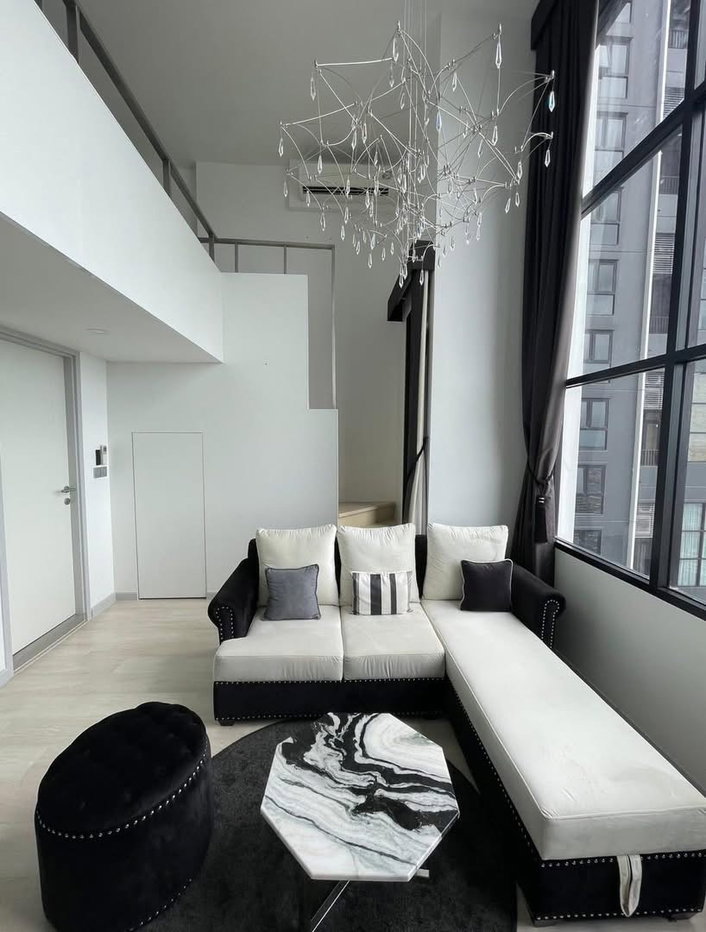 picture For Rent ✨ Knightsbridge Prime Sathorn ✨ Duplex unit, fully furnished and equipped with appliances. - 6/11
