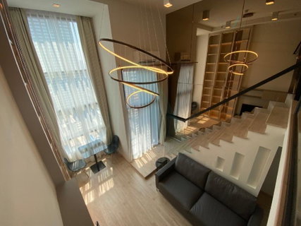 รูปภาพ 🔺 For rent condo IDEO SATHORN - WONGWIAN YAI Building 1, Floor 27,Duplex, Room size 37.00 sqm