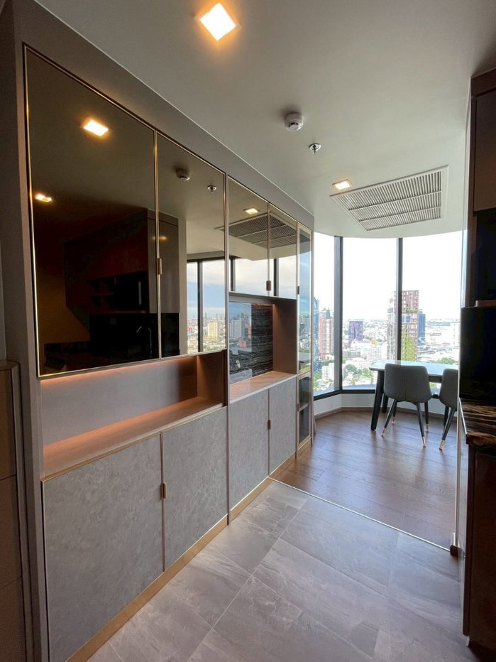 รูป IDEO Q Sukhumvit 36 ปล่อยเช่าห้องมุม ราคาดี ชั้นสูงวิวสวย ตกแต่งมาอย่างดี พร้อมเฟอร์นิเจอร์ครบ!! - รูปที่ 8/14
