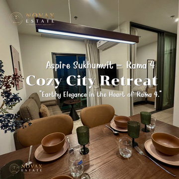 🏙️ Cozy Living with Stunning City View | Fully Furnished | 5 Mins to BTS Phra Khanong  Option 3