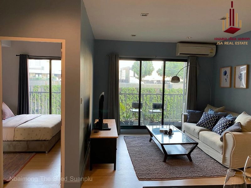 picture ✨ For Rent: The Seed Mingle Sathorn - Suanplu Condo ✨ 💰 Only 40,000 THB/month  - 2/5