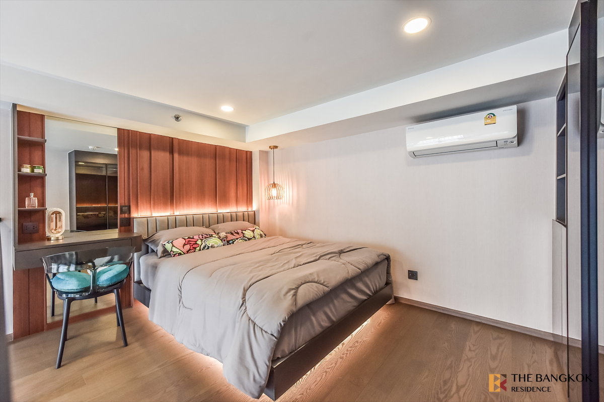 รูป เช่าคอนโด 🌃 Park Origin Chula-Samyan 1นอน 34.5ตรม 35K 🛋️ ยูนิตสวย บิ้วอินครบครัน ใกล้ MRT หัวลำโพง  - รูปที่ 5/10