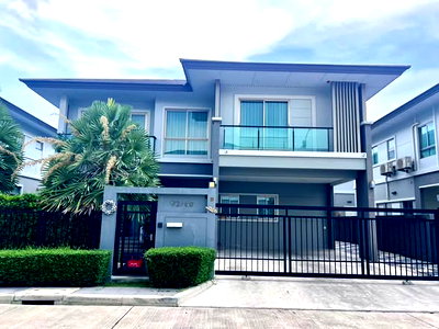 บ้านเดี่ยว นนทบุรี : 🔥ขาย บ้านเดี่ยวหรู เดอะ ปาล์ม แจ้งวัฒนะ–ชัยพฤกษ์ ตกแต่ง Built-in ครบ พร้อมเข้าอยู่ใกล้ MRT สถานีแยกปากเกร็ด
