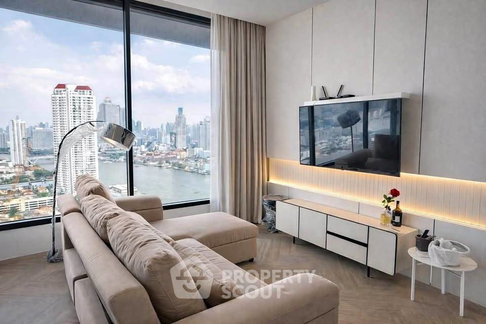 คอนโด 2 ห้องนอน ชั้น 28 Chapter Charoennakhorn - Riverside ใกล้ BTS กรุงธนบุรี (ID 3047571)