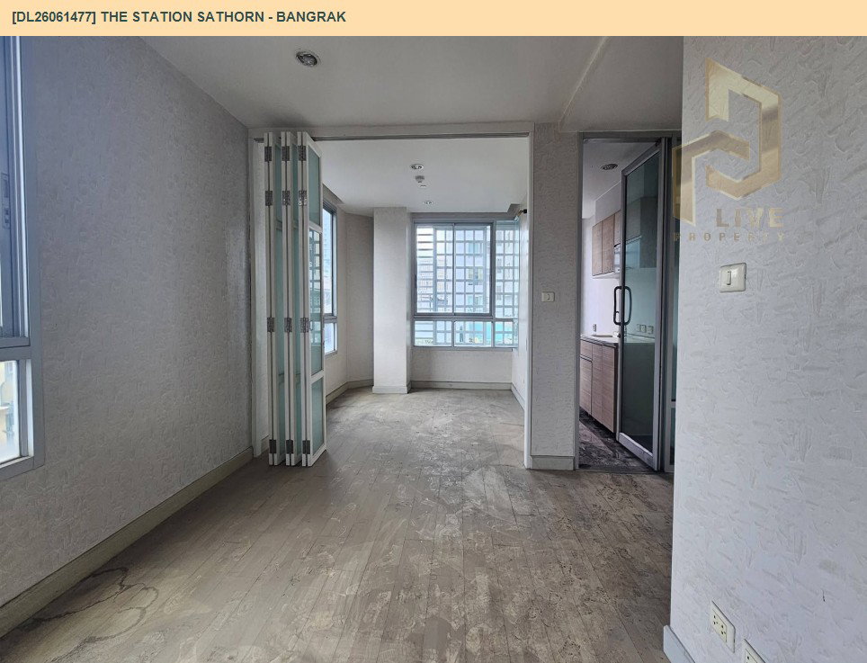 รูป DL26061477 ขายคอนโด เดอะ สเตชั่น สาทร-บางรัก (The Station Sathorn - Bangrak) ใกล้ BTS สะพานตากสิน พร้อมเข้าอยู่ โทรด่วน 0653619502 LineID @952jdxxk - รูปที่ 2/10