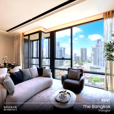 คอนโดให้เช่า : เช่าคอนโด 🌆 The Bangkok Thonglor 2นอน 86ตร.ม. 120K 🥂 ห้องสวย ราคาดี ใจกลางทองหล่อใกล้ BTS ทองหล่อ 