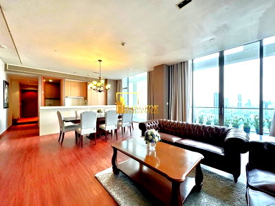 ขายคอนโด : The Sukhothai Residences | Beautiful 3 Bed Super Luxury Condo - BR5186CD
