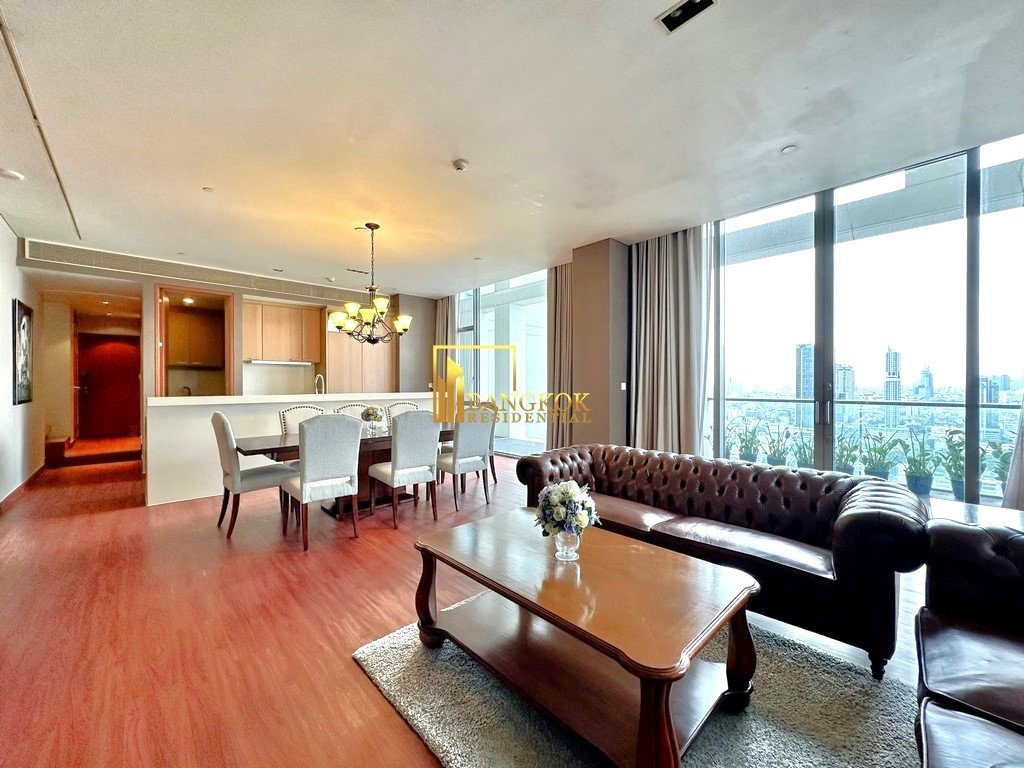 รูป The Sukhothai Residences | Beautiful 3 Bed Super Luxury Condo - BR5186CD - รูปที่ 1/45