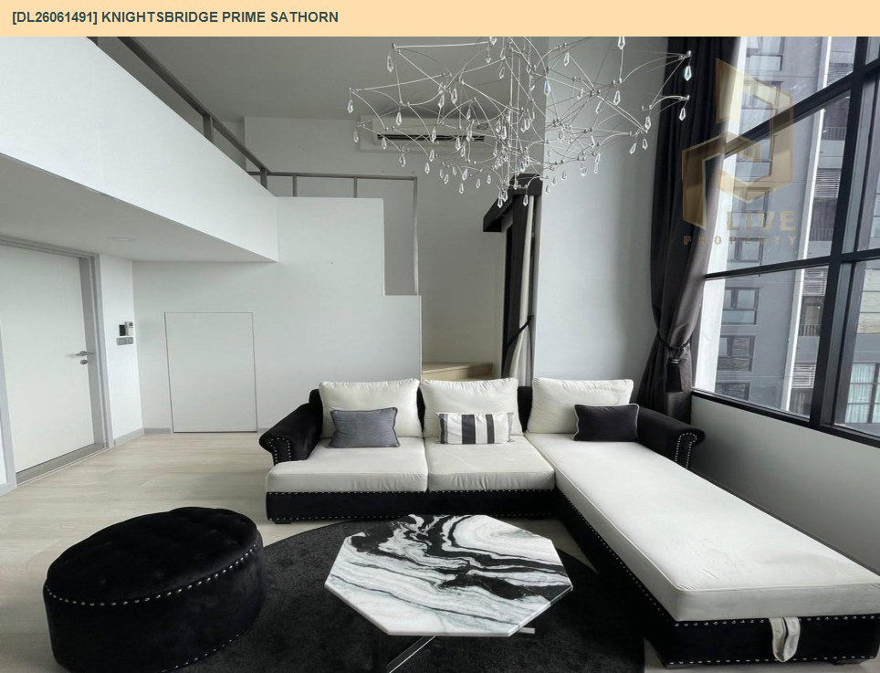 รูป DL26061491 ขายคอนโด ไนท์บริดจ์ ไพร์ม สาทร (Knightsbridge Prime Sathorn) ใกล้ BTS ช่องนนทรี พร้อมเข้าอยู่ โทรด่วน 0638692663 LineID @952jdxxk - รูปที่ 6/12
