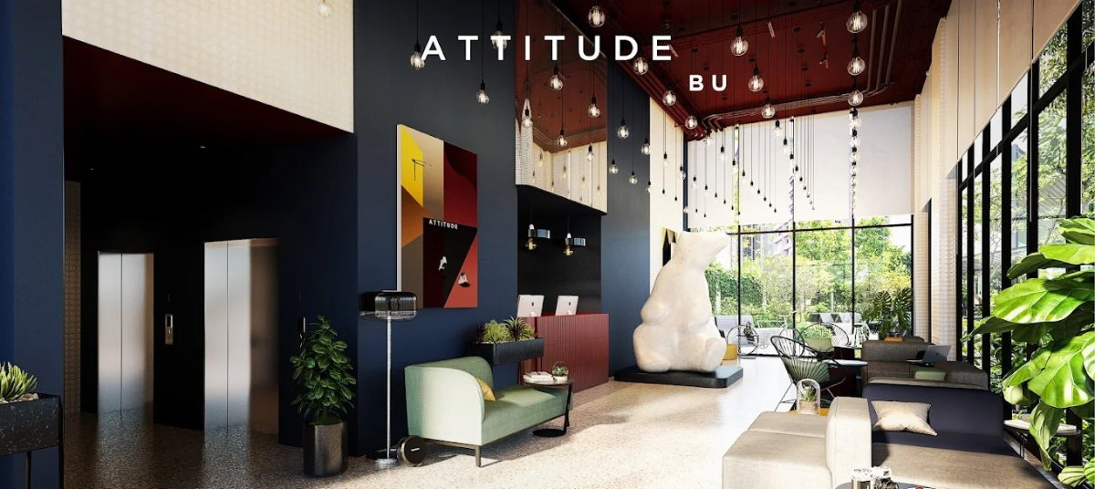 picture Rent a condo at Attitude BU, Phaholyothin-Rangsit, a condo ideal for students. - 15/16