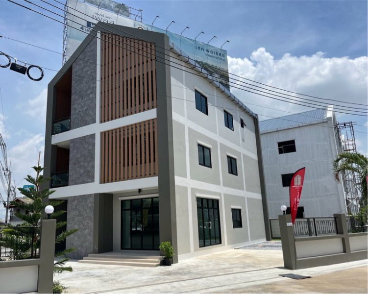 รูป ขาย เช่า Home Office (ชัยพฤกษ์) 2 และ 3 ชั้นพร้อมที่ดิน ทำเลดี เดินทางสะดวก ใกล้สถานีรถไฟฟ้า MRT แยกปากเกร็ด - รูปที่ 2/13