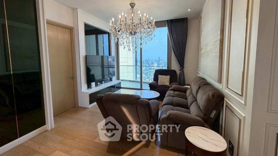 รูป คอนโด 3 ห้องนอนให้เช่า Magnolias Waterfront Residences ใกล้ BTS สะพานตากสิน (ID 3041851) - รูปที่ 3/3