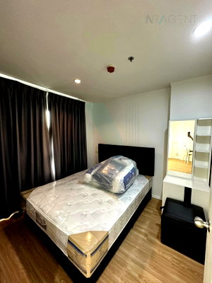คอนโดให้เช่า : 🔺 ให้เช่าคอนโด ลุมพินี เพลส ศรีนครินทร์-หัวหมาก สเตชั่น อาคาร B ชั้น 10 1 ห้องนอน ขนาด 32.00 ตรม ใกล้ ซูปเปอร์มาร์เก็ต แม็กซ์แวลู