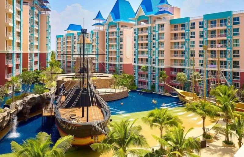 picture ⛵ Grand Caribbean ⛵ Pool view / 7F / 1bedroom >> THB12,500/month彡 - 13/14