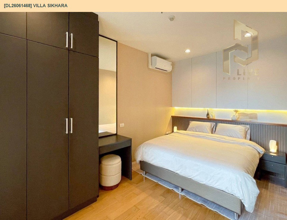 รูป DL26061468 ให้เช่าคอนโด วิลล่า สิกขรา (Villa Sikhara) ใกล้ BTS ทองหล่อ พร้อมเข้าอยู่ โทรด่วน 0638692663 LineID @952jdxxk - รูปที่ 3/7