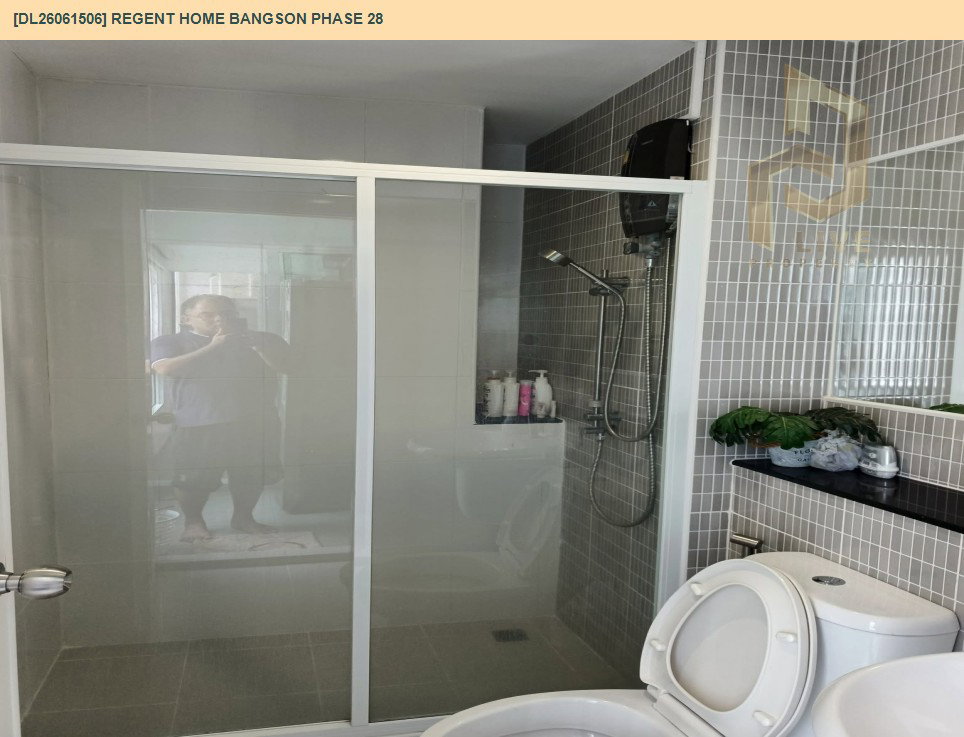 รูป DL26061506 ให้เช่าคอนโด รีเจ้นท์ โฮม บางซ่อน โครงการ 2 เฟส 28 (Regent Home Bangson Phase 28) ใกล้ MRT บางซ่อน พร้อมเข้าอยู่ โทรด่วน 0614453194 LineID @952jdxxk - รูปที่ 7/8