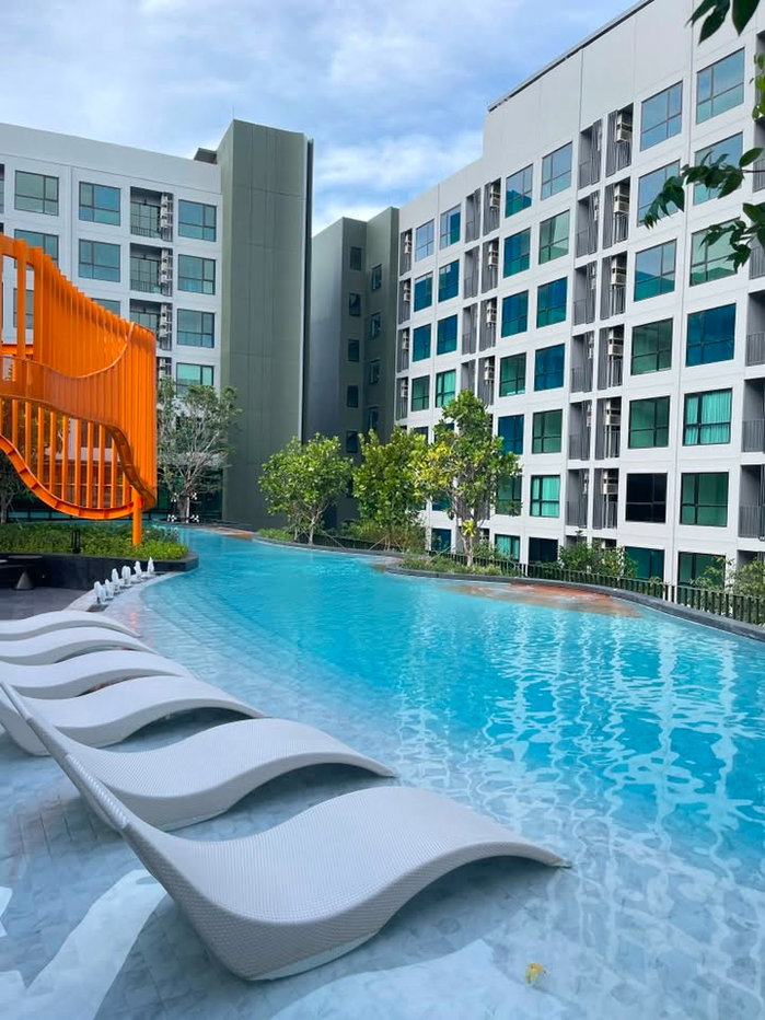 picture 🥳Kave Luminous Bangmod. C Building, Fl.7th*Washing machine *Pool View *Near KMUTT💚Line id: @thefirstagent [RAR2606-2567] - 9/12
