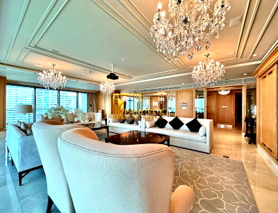 ขายคอนโด : The Residences at The St. Regis Bangkok | Incredible 3 Bed Luxury Condo - BR11761CD