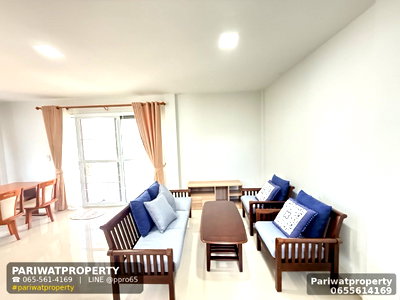 เช่าบ้านแฝด ที่ว่าการอำเภอเมืองฉะเชิงเทรา : ให้เช่าบ้านแฝด หมู่บ้านอภิทาวน์ 3 ห้องนอน 2  ห้องน้ำ