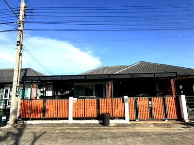 บ้านแฝด ฉะเชิงเทรา : บ้านแฝดชั้นเดียว ทำเลดี ใกล้โรบินสัน หมู่บ้านสิรารมย์ เพียง 2.19 ล้านบาท