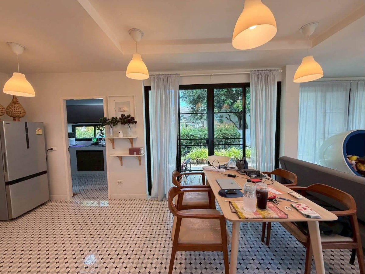 รูป บ้านเดี่ยว 3 ห้องนอน ให้เช่า โซนสันกำแพง เชียงใหม่ (หมู่บ้านเพลินจิต คอลลิน่า) พร้อมเฟอร์ฯ (RA1290) T.0946511456 - รูปที่ 9/21