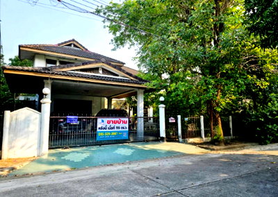 บ้านเดี่ยว วิทยาลัยทองสุข : 🏡 ขายบ้านเดี่ยวหลังใหญ่ หมู่บ้านชวนชื่น พาร์ควิลล์ กาญจนาภิเษก  ราคาเพียง 12,400,000 บาท