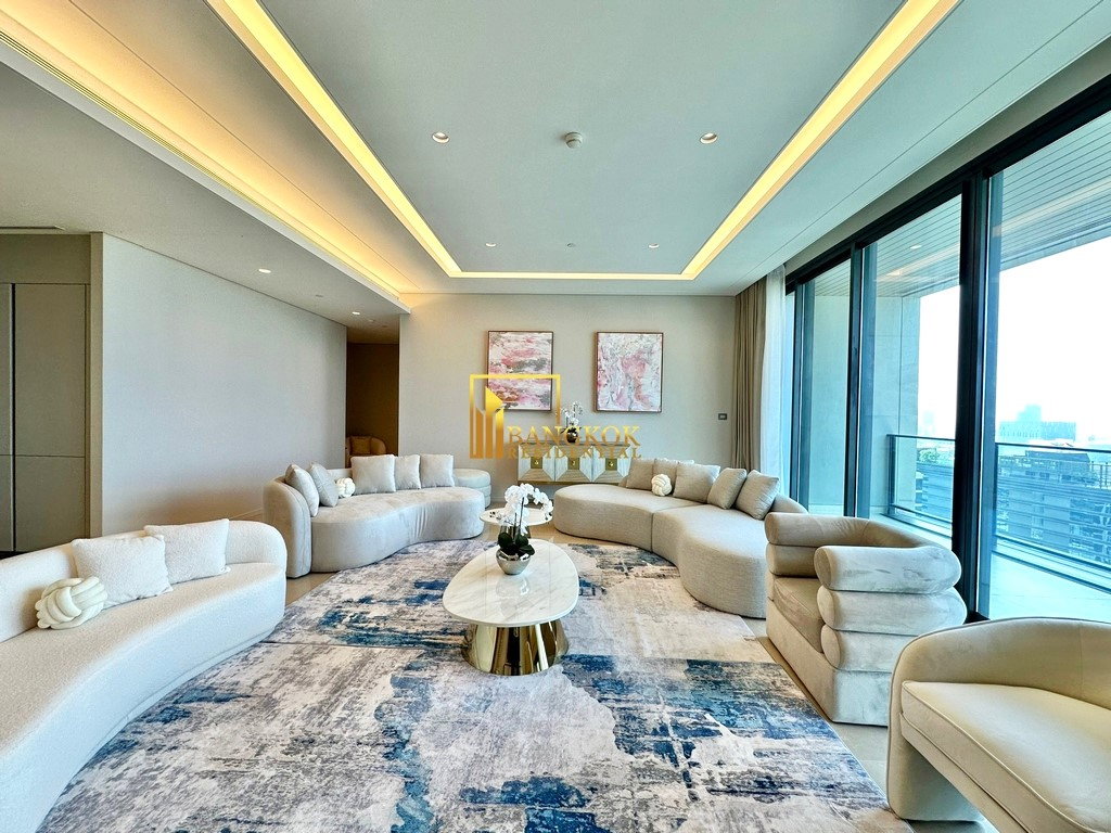 รูป The Residences At Sindhorn Kempinski | Stunning 5 Bed Super Luxury Condo - BR18592CD - รูปที่ 2/68