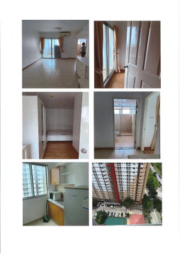 ขายคอนโดซิตี้โฮม รัตนาธิเบศร์ ตึก 2 (ติดถนนรัตนาฯ) ชั้น20 - 1ห้องนอน  พื้นที่ 44.62 ตร.ม.