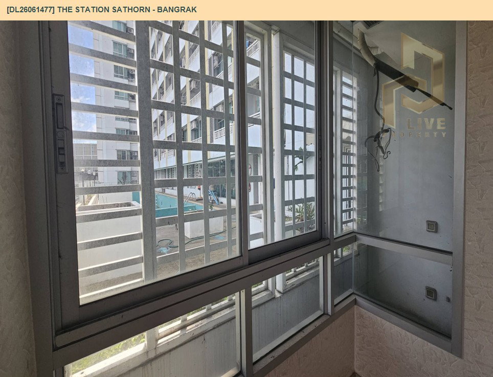 รูป DL26061477 ขายคอนโด เดอะ สเตชั่น สาทร-บางรัก (The Station Sathorn - Bangrak) ใกล้ BTS สะพานตากสิน พร้อมเข้าอยู่ โทรด่วน 0653619502 LineID @952jdxxk - รูปที่ 9/10