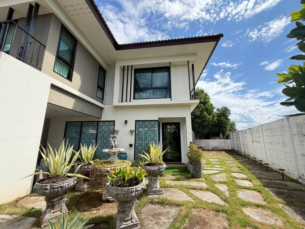 รูป บ้านเดี่ยว 3 ห้องนอน ให้เช่า โซนสันกำแพง เชียงใหม่ (หมู่บ้านเพลินจิต คอลลิน่า) พร้อมเฟอร์ฯ (RA1290) T.0946511456 - รูปที่ 3/21