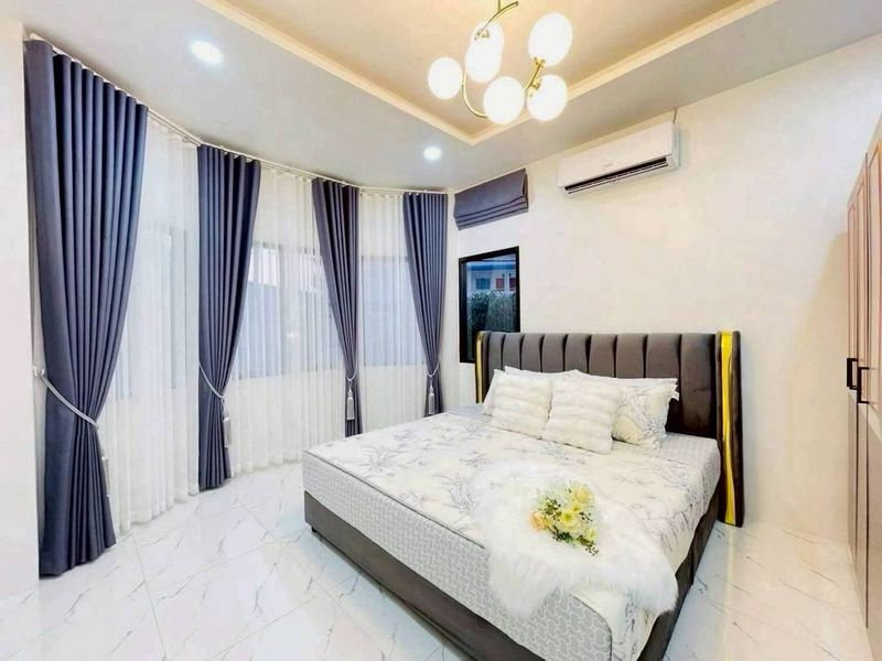 รูป บ้านสวยพัทยา พร้อมอยู่ หมู่บ้านรัตนากร 19 ซอยพรประภานิมิตร บางละมุง ชลบุรี  - รูปที่ 4/13
