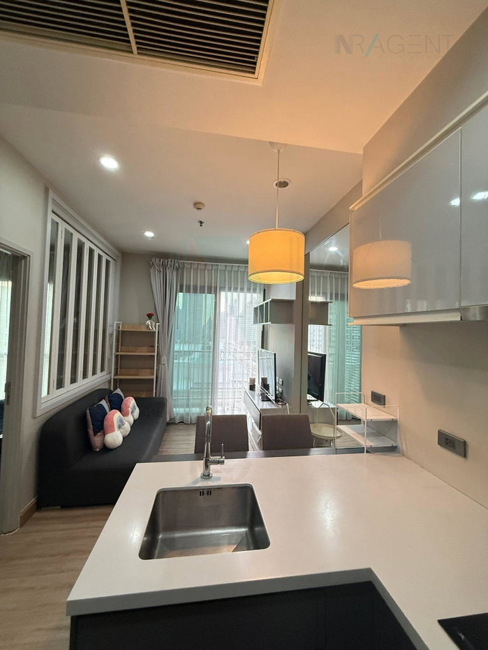 รูป 🚩 ขายคอนโด วายน์ สุขุมวิท อาคาร 1 ชั้น 12 1 ห้องนอน ขนาด 30 ตรม ใกล้ โรงเรียนกรุงเทพการบัญชีวิทยาลัย - รูปที่ 2/8