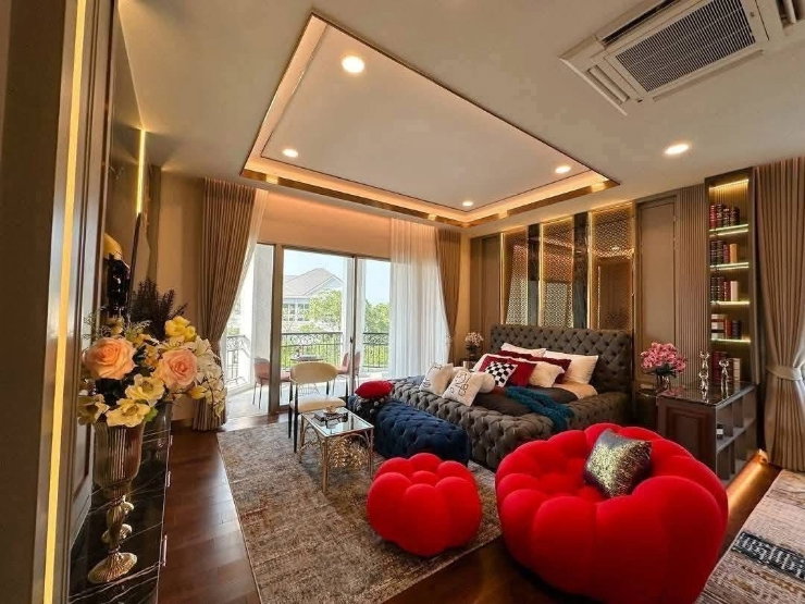 รูป 📣📣ขาย Perfect Masterpiece Rama 9 Kungthep Kreetha บ้านเดี่ยว 4 ห้องนอน พร่อมสระว่ายน้ำ + EV charger 3 หัว (Tel: 0974164645 Line: JKJK4645) - รูปที่ 9/15