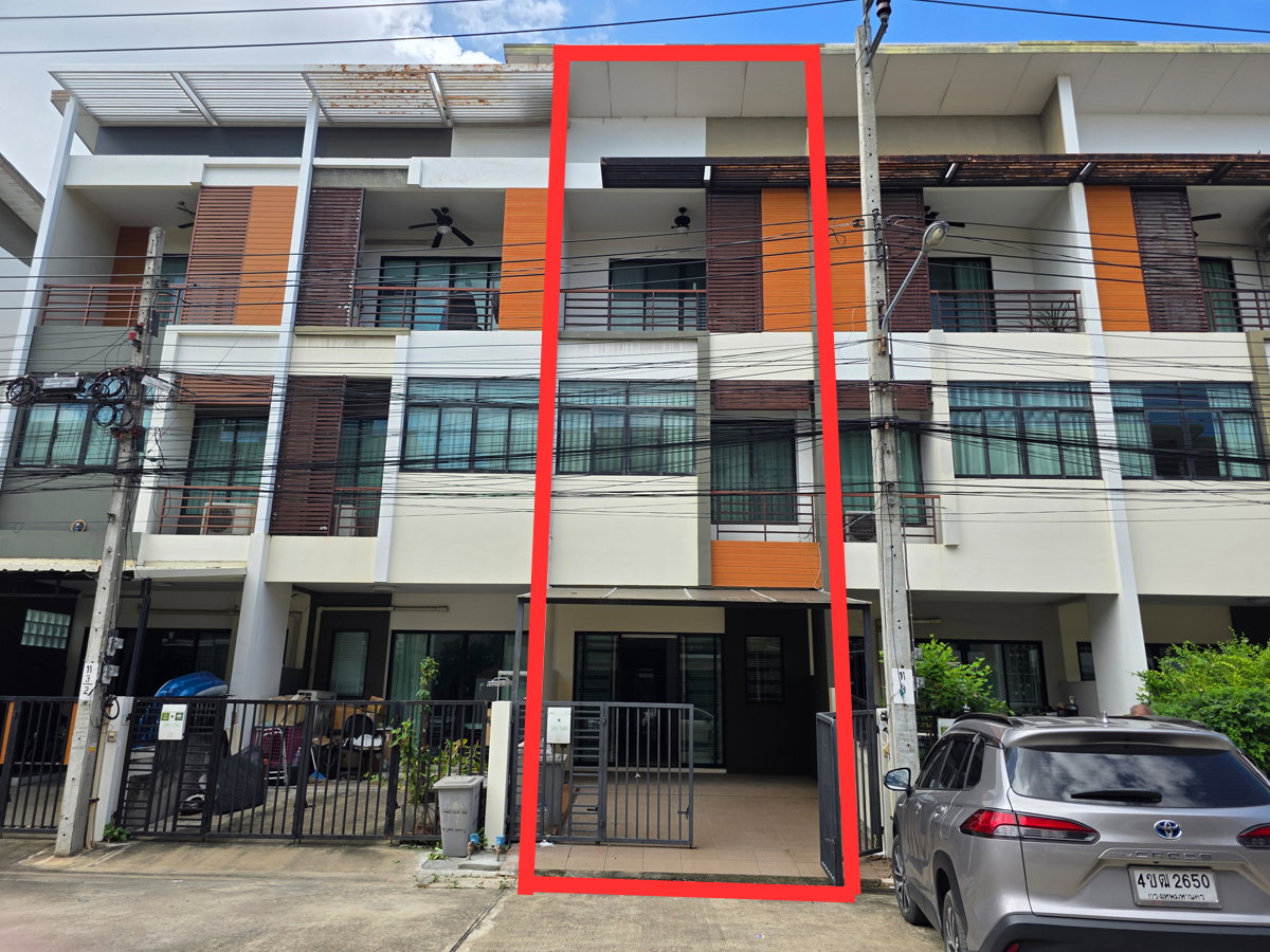 รูป ขายทาวน์โฮม 3 ชั้น Six Nature กัลปพฤกษ์ 17 ตรว. เฟอร์ฯบิ้วอิน เขตบางเเค กรุงเทพฯ - รูปที่ 1/23