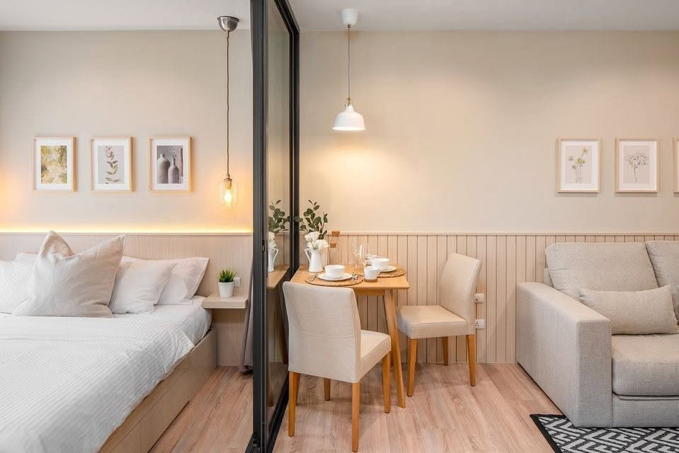 picture Code 26KJ3420  for rent The Base Garden Rama 9 🔥🔥 Line ID: @kjcondo (with @)🔥🔥 - 2/9