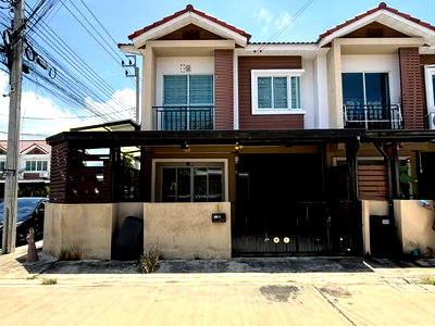 Townhouses for sale Bang Bo Samut Prakarn : ✅ Poomjainivate Theparak | Near MRT Si Thepha