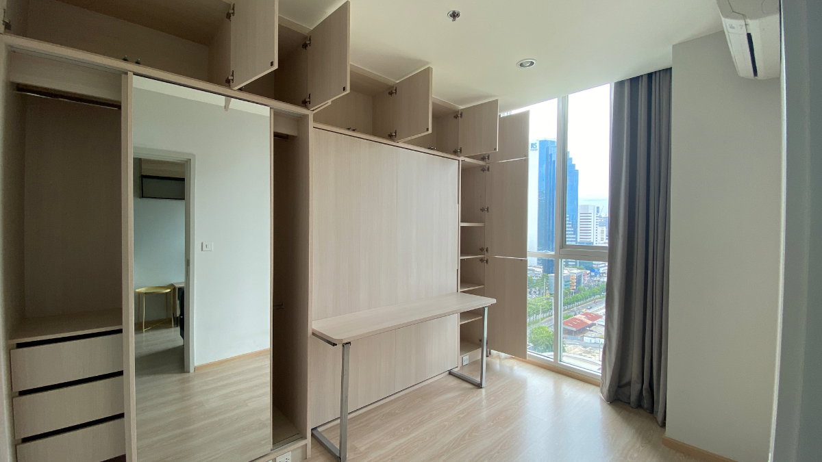 picture For rent, Noble Revolve Ratchada 1, 18th floor. MRT Thailand Cultural Centre station.  - 7/7