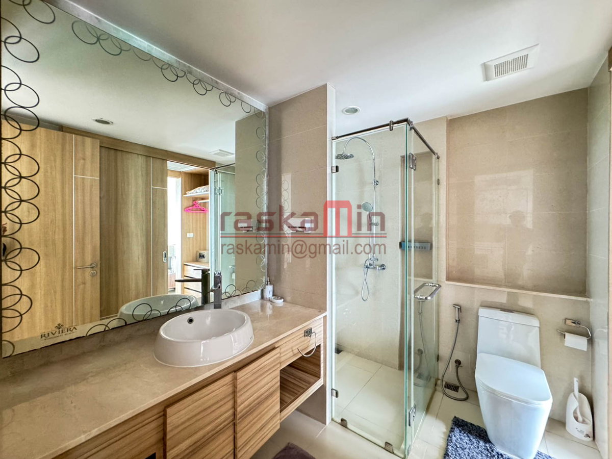 รูป 🌊 ขายคอนโด The Riviera Wongamat ห้องใหญ่ 50 ตร.ม. | 1 ห้องนอน | โควต้าต่างชาติ | 6.8 ล้านบาท - รูปที่ 7/12