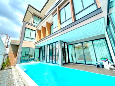 บ้านเดี่ยวให้เช่า : HK0050 RENT ให้เช่า บ้านเดี่ยว 7 ห้องนอน, สุทธิสาร O96-9614163, 065-9423251
